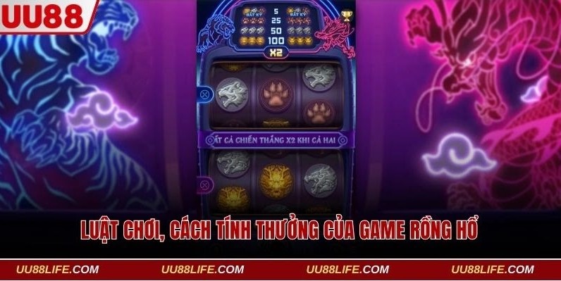 Các quy định và luật chơi cơ bản trong tựa game Rồng Hổ