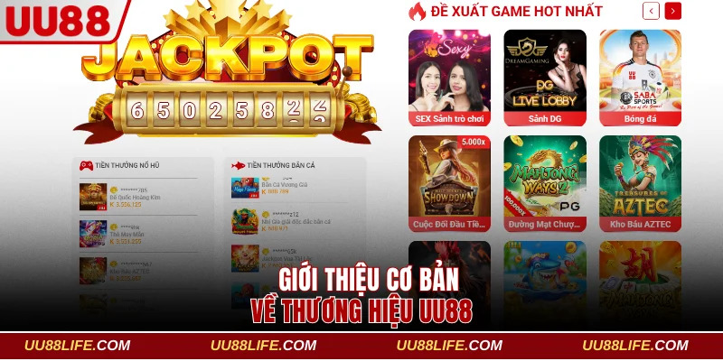 Giới thiệu cơ bản về thương hiệu UU88